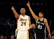 Bryant didn't record a basket until the fourth quarter.